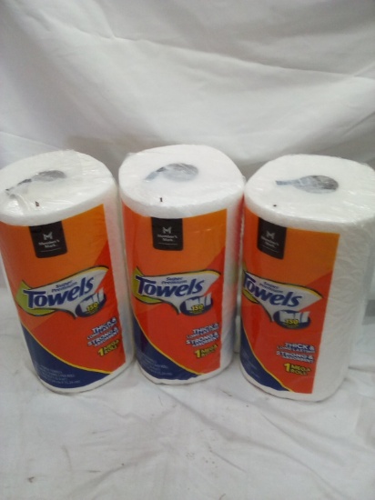 Members mark Mega roll paper towel 150 sheets 3 count