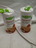 Qty. 2 Packs of Good & Smart Caramel Rice Cakes 5.43 Oz Packs