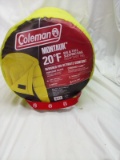 Coleman Big and Tall sleeping bag fits up to 6’5”