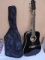 Arcadia Guitar Co. Model: DL38 BK Pak Acustic Guitar