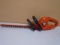 Set of Black & Decker 18in Electric Hedge Trimmers