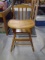 Solid Wood Antique High Chair