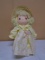 Precious Moments Doll on Stand