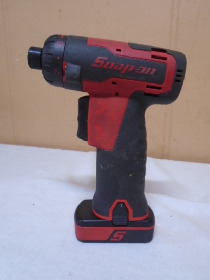 Snap-On Model CTB817 7.2 Volt Lithium Ion 1/4" Screwdriver