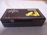 50 Round Box of BPS 9mm Cartridges