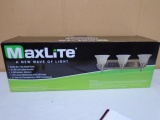 Maxlite LED Nickle Finish Vanity Light