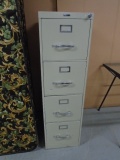 4 Drawer Anderson & Hickey Co Steel File Cabinet