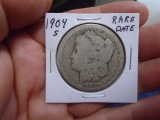 1904 S Mint Morgan Silver Dollar