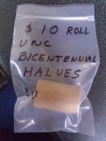 10 Dollar Roll of Bicentennial Half Dollars