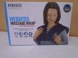 Homedics Weighted Massage Wrap w/ Soothing Heat