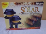 5pc Set of Solar Powered Accent Lighting