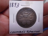 1893 Silver Columbian Exposision Half Dollar