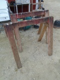 Set of Wooden Saw Horses