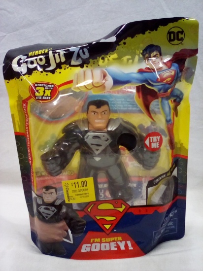 DC Heroes of Goo Jit Ju Superman Stretch Doll for Ages 4+