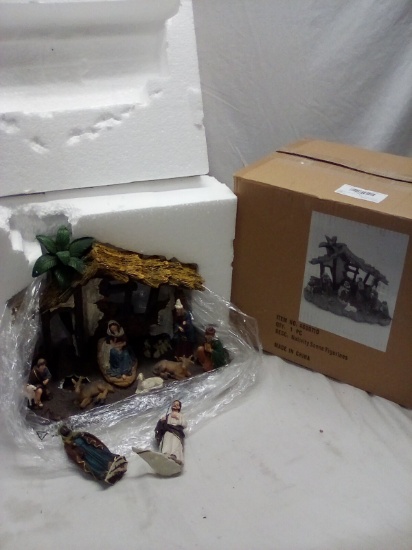 14.5"x10" Nativity Scene Figurine- 4630710