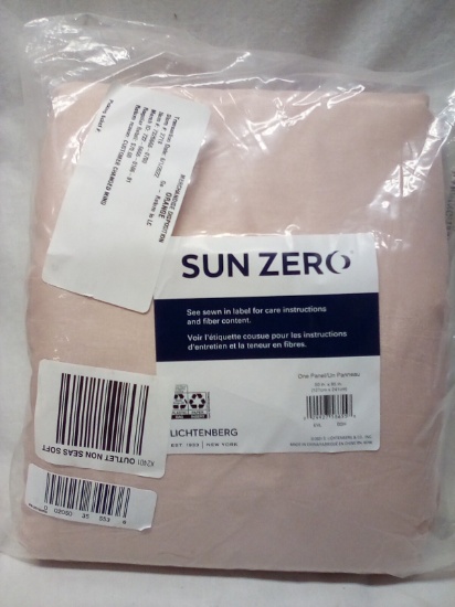 Sun Zero Single Blush Pink 50"x95" Lichtenberg Panel