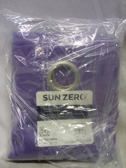 Sun Zero Single Riley Purple 40"x84" Lichtenberg Panel
