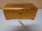 Vintage Dovetailed Cedar Keepsake Box w/ Lock & Keys