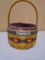 1997 Longaberger Inaugral Basket w/Liner and Protector