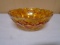 Vintage Imperial Marigold Carnival Glass Bowl