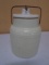 Antique Western Stoneware Covered Crock Jar w/Wire Bale Seal