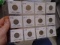 Group of 12 Assorted Date Liberty 