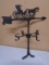 Cast Aluminum Weather Vane w/ Horse & Buggy