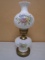 Vintage Electric Hurricane Lamp