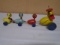 Vintage Wooden Mama Duck w/ Babies Pull Toy