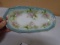 Beautiful P.K. Silesa Rose Pattern Relish Dish