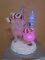 JC Penney Home Sparkle Lighted Color Changing Skating Snowmen