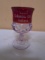 Vintage Ruby Red Flash Glass Columbia City,Ind Stemed Goblet
