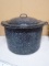 Large Graniteware Cold Pack Canner w/ Jar Rack