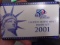2001 United States Mint Proof Set