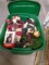 Large Tote Full of Assorted Christmas Décor Items