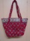 Ladies Red Vera Bradley Purse