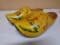 Pair of Vintage Made in Holland Wooden Dutch Shoes