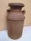 Antique Steel Milk Can
