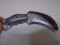 Custom Handmade Damascus Blade Knife w/Leather Sheath
