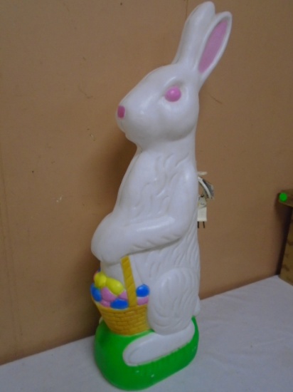 31in Blowmolded Lighted Easter Bunny