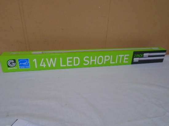 2 Pack of 30 Inch 14 W LED Shoplites
