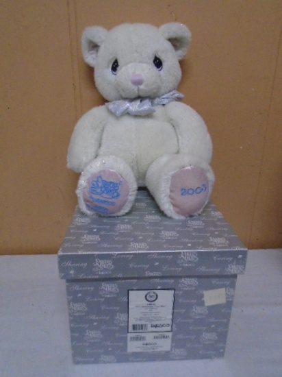 Precious Moments "25th Anniversary Plush Bear" Soft Sculpture Bear