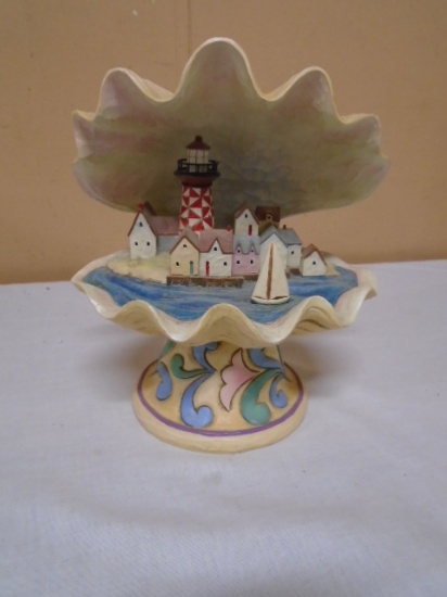 Jim Shore Heartwood Creek "Seaside Village" Statue