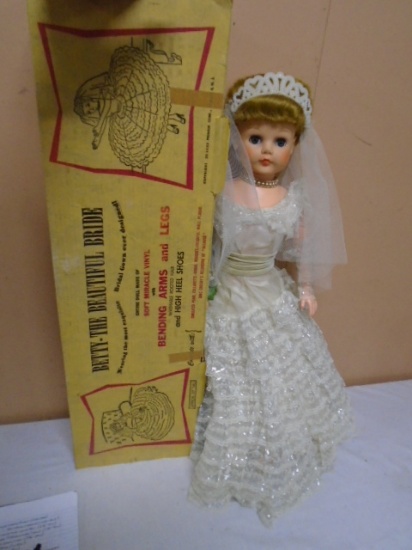 Vintage Betty-The Beautiful Bride Doll
