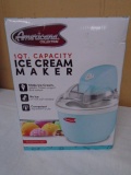 Americana 1 Qt Capacity Ice Cream Maker