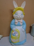 34in Blowmolded Lighted Easter Bunny