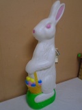 31in Blowmolded Lighted Easter Bunny