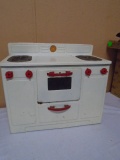Vintage Child's Metal Electric Playstove