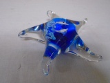 Beautiful Art Glass Starfish Paperweight