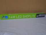 2 Pack of 30 Inch 14 W LED Shoplites